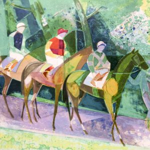 HILAIRE - Les trois jockeys
