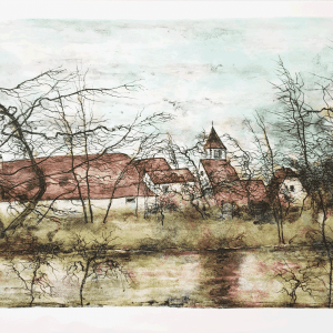 GANTNER - Village au bord de la rivière