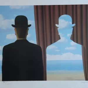 MAGRITTE - Lithographie - Décalcomanie