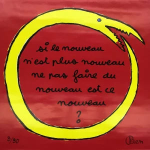 BEN - Lithographie sur bâche